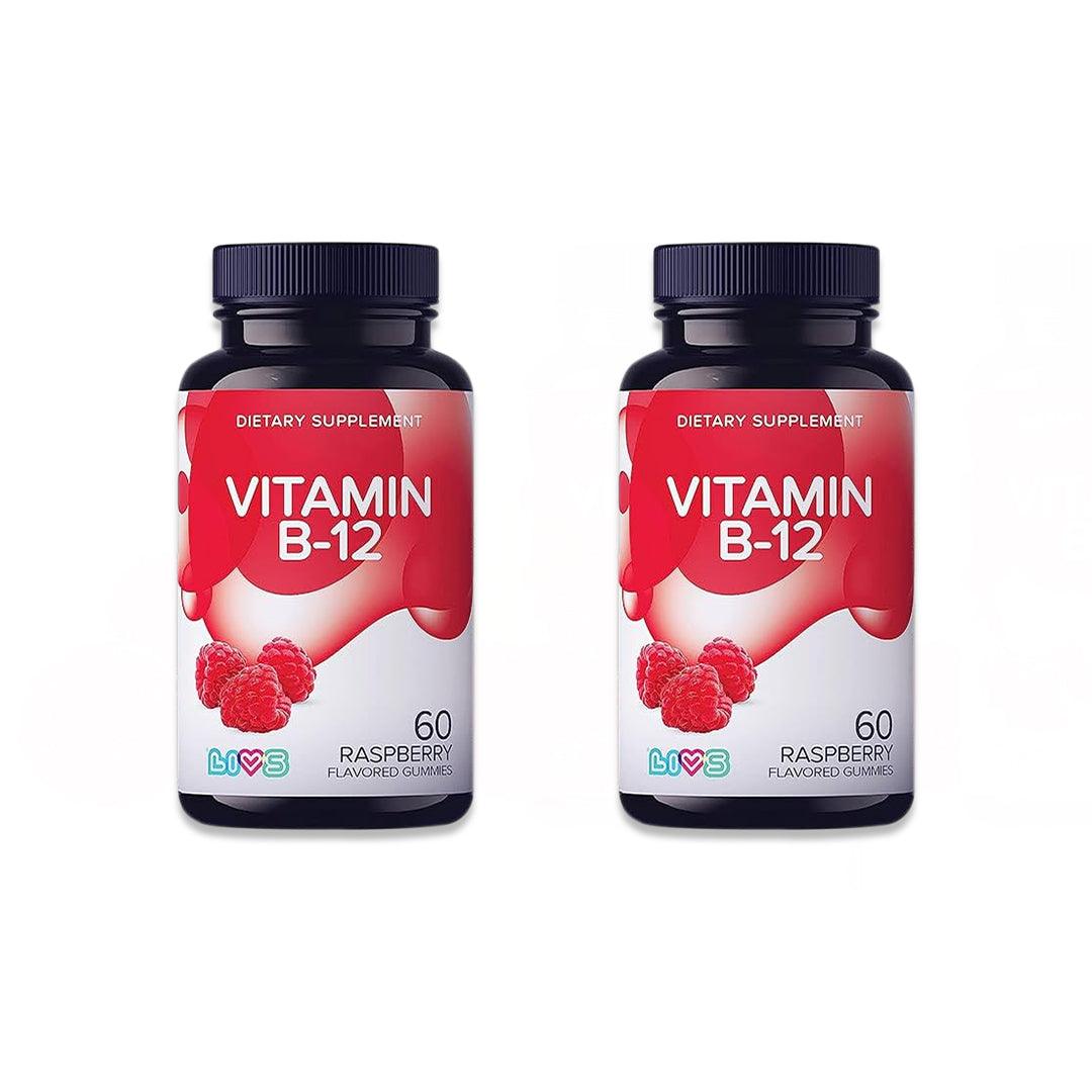 livs Vitamin B-12 60 gummies X 2