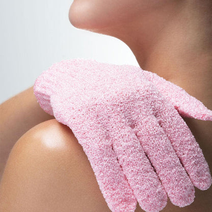 Brushworks Bath Exfoliating Gloves