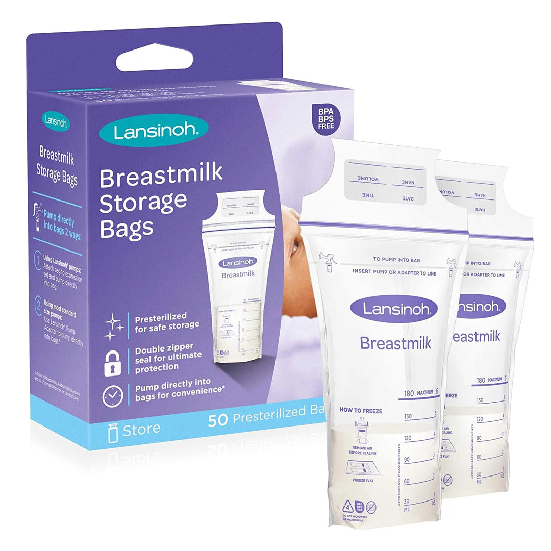 Lansinoh Breastmilk 50 Storage Bags