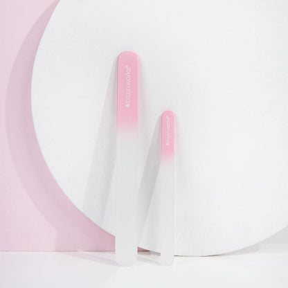 Brushworks Glass Nail File Duo