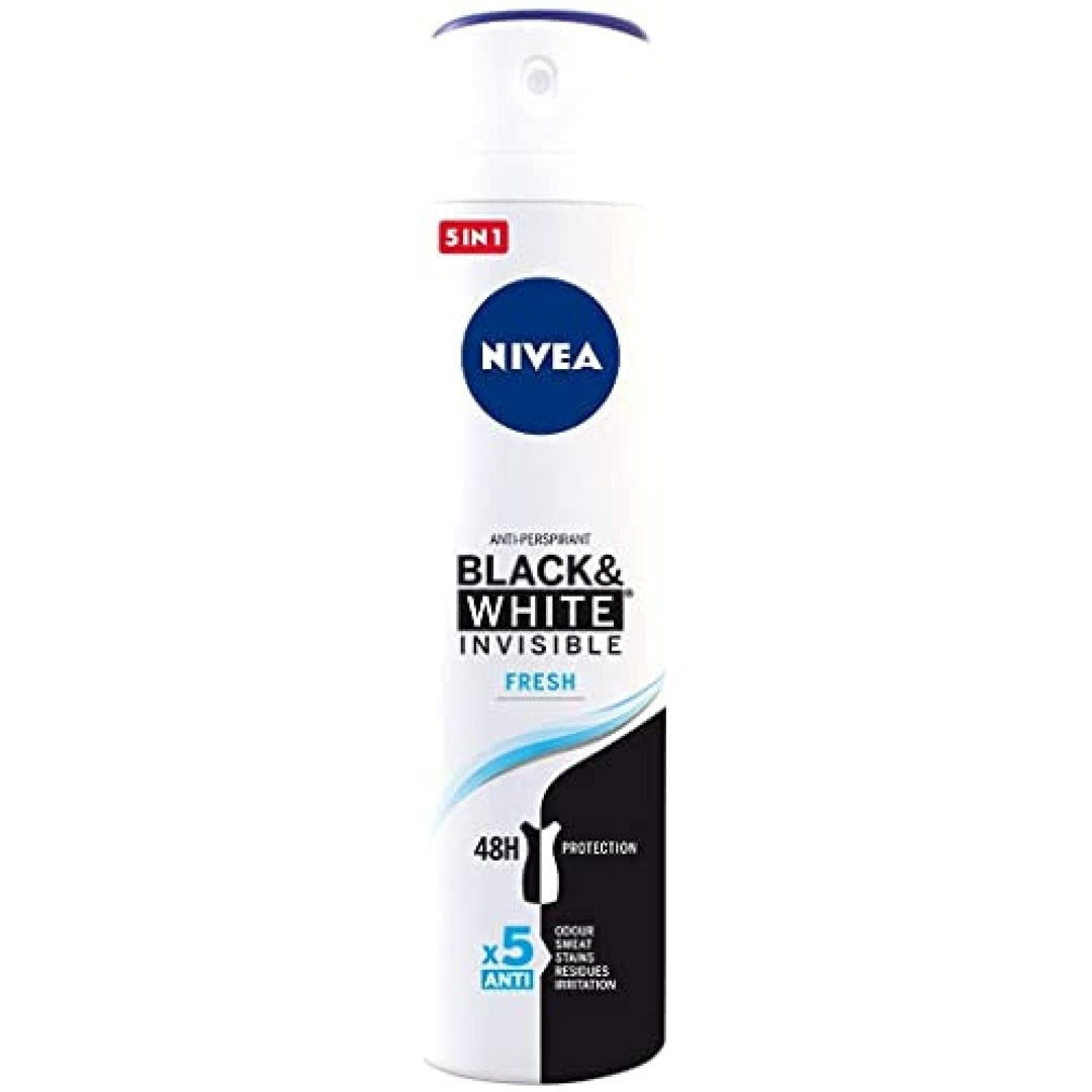 NIVEA DEO BLACK &amp; WHITE CLEAR SPRAY 150ML