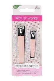 Brushworks Toe &amp; Nail Clipper Set