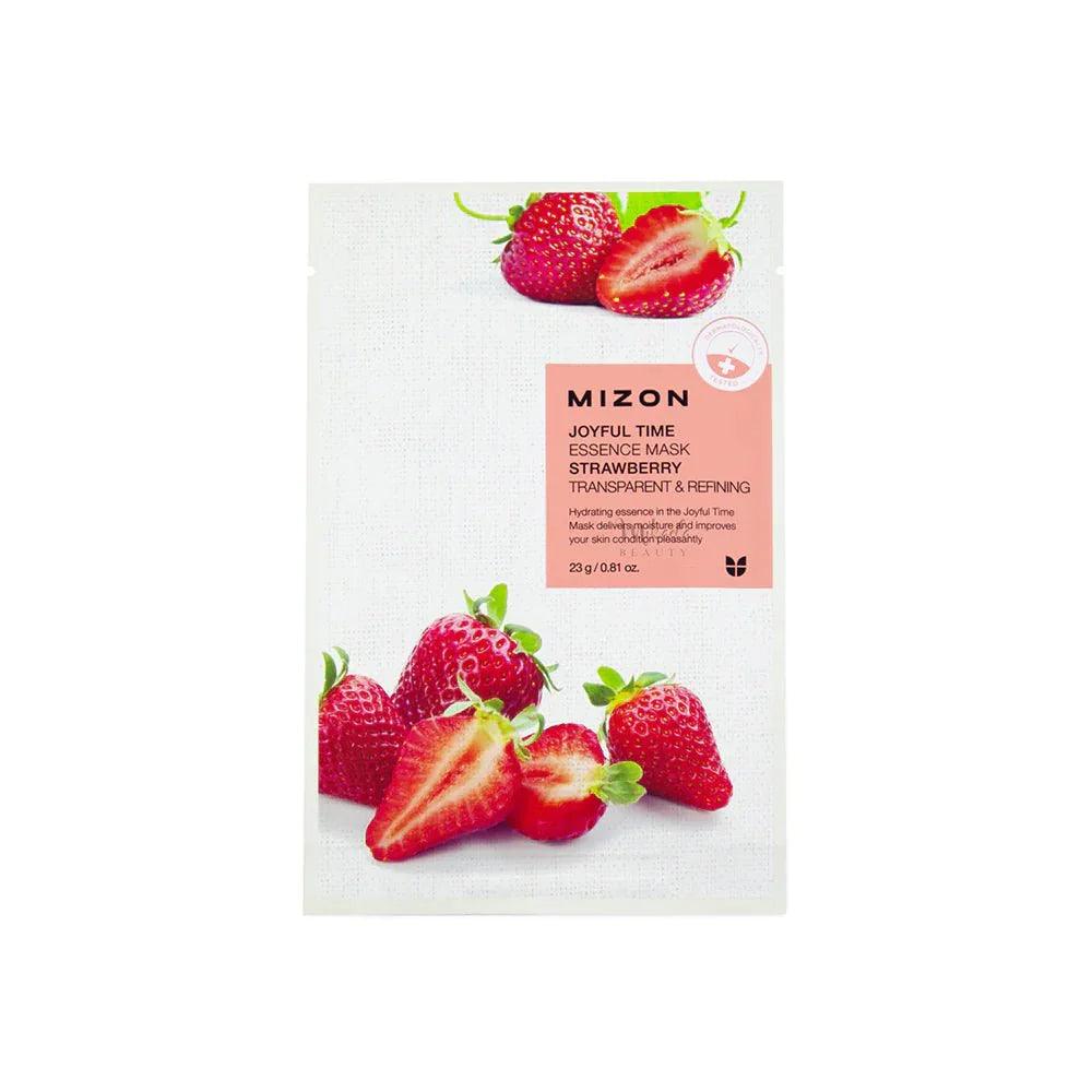 Mizon Face mask with strawberry vitamins