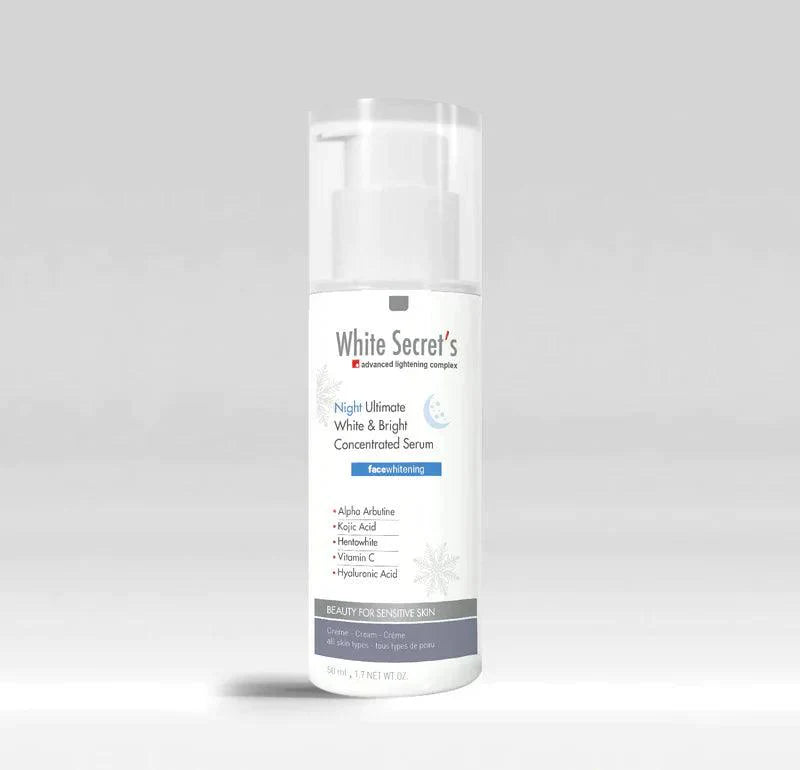 NIGHT ULTIMATE WHITE &amp; BRIGHT CONCENTRATED SERUM