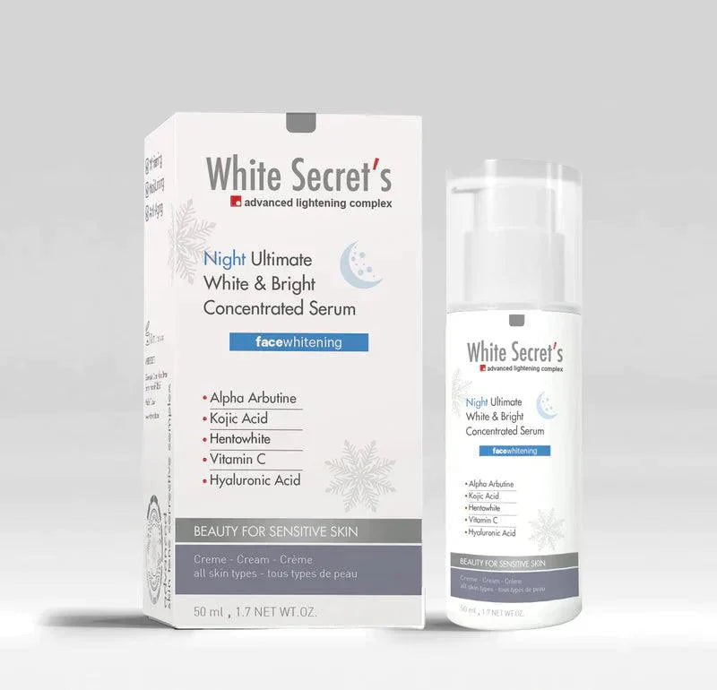 NIGHT ULTIMATE WHITE &amp; BRIGHT CONCENTRATED SERUM