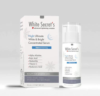 NIGHT ULTIMATE WHITE &amp; BRIGHT CONCENTRATED SERUM