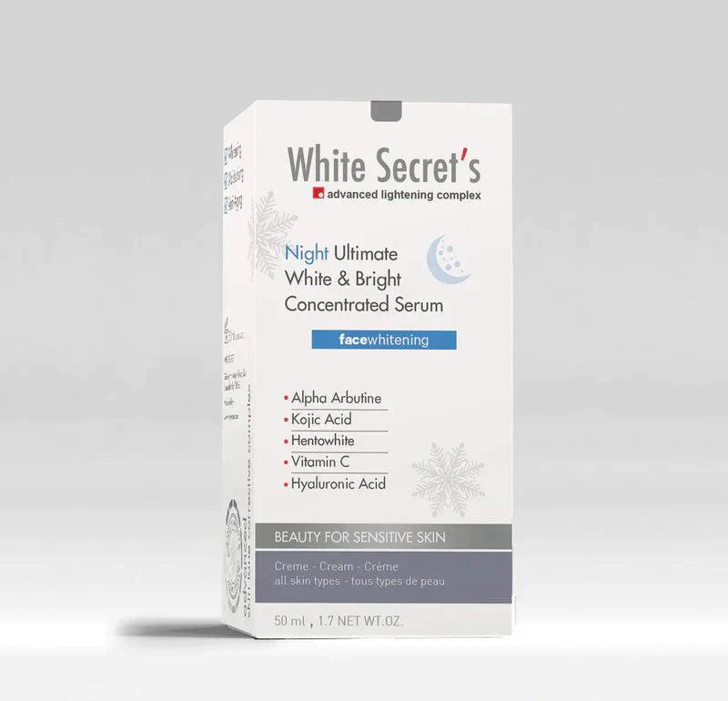 NIGHT ULTIMATE WHITE &amp; BRIGHT CONCENTRATED SERUM