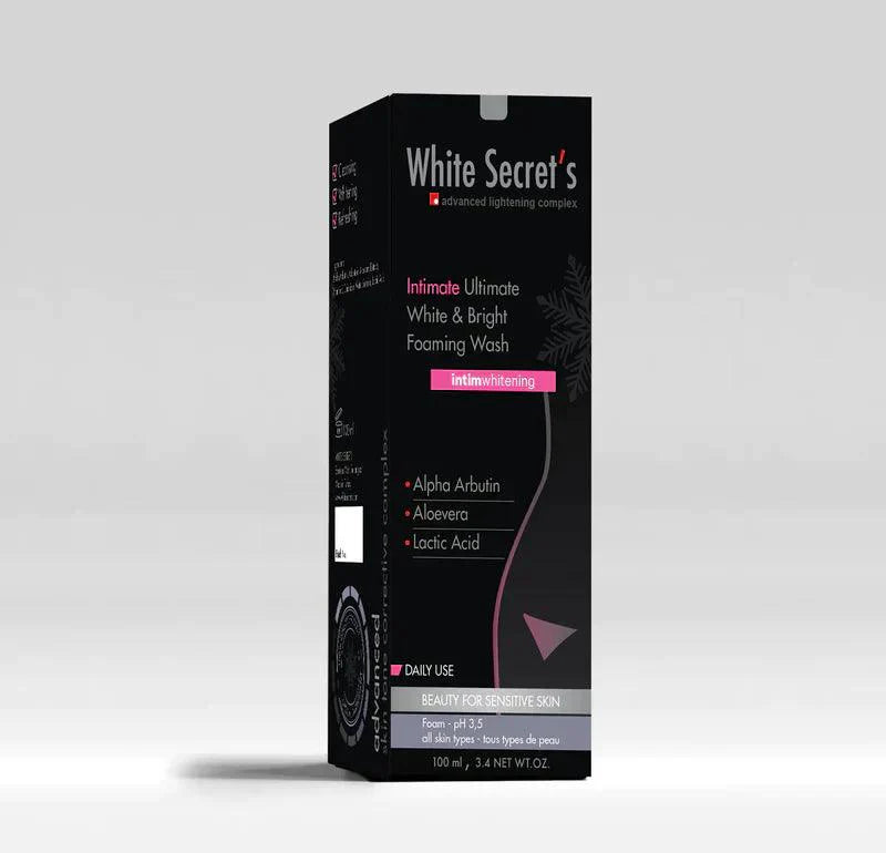 INTIMATE ULTIMATE WHITE &amp; BRIGHT GENTLE CLEANSING FOAMING