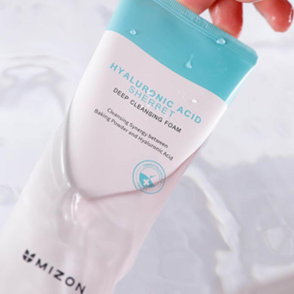 MIZON HYALURONIC ACID SHERBET, DEEP CLEANSING FOAM 150 G