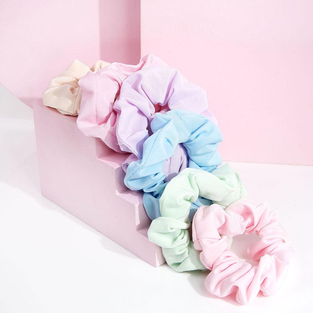 Brushworks Pastel Scrunchies (Pack of 6)