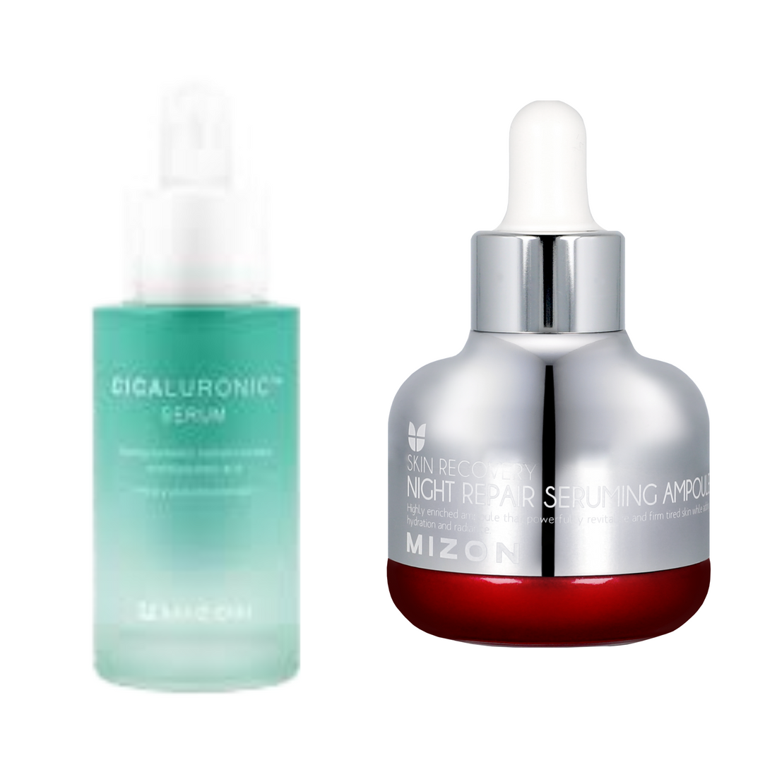 Mizon cicaluronic serum +Good Night Serum-offer