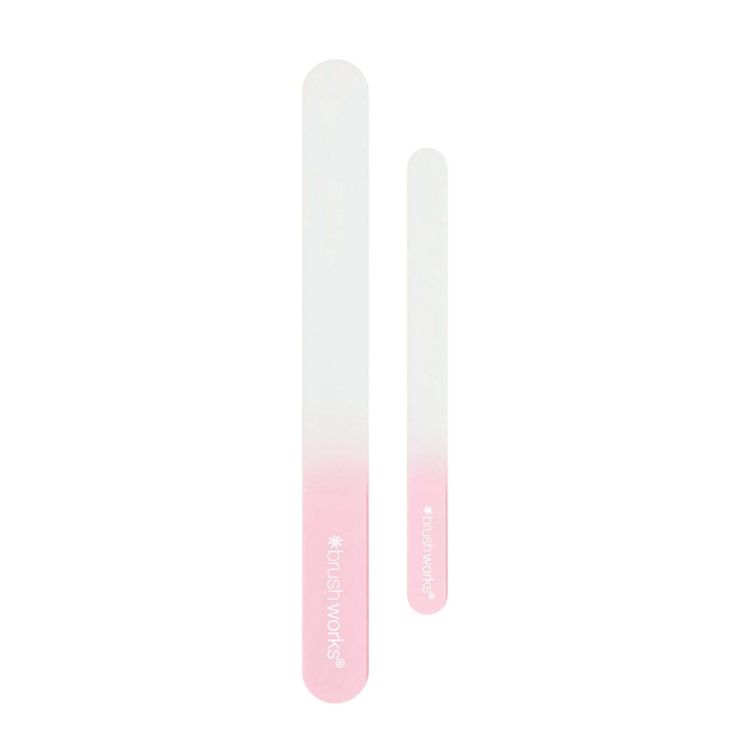 Brushworks Glass Nail File Duo