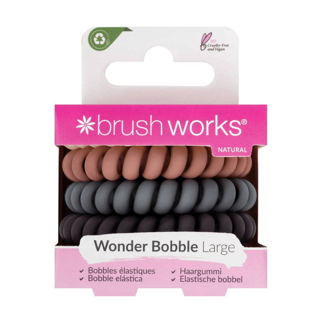 Brushworks Wonder Bobble Large Natural