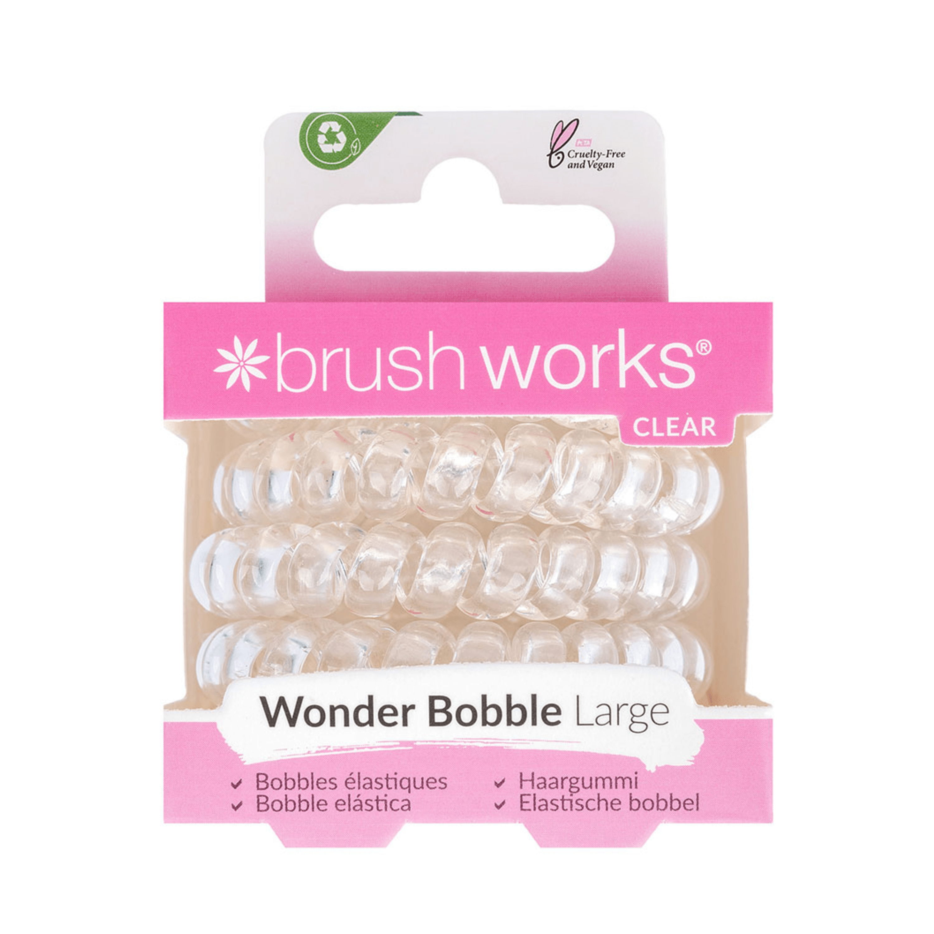 Brushworks Wonder Bobble Large Clear (Pack of 5)