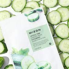 Mizon Face mask with vitamins, cucumber