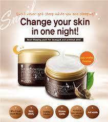 Mizon Good Night  serum &amp; snail Sleeping mask-offer