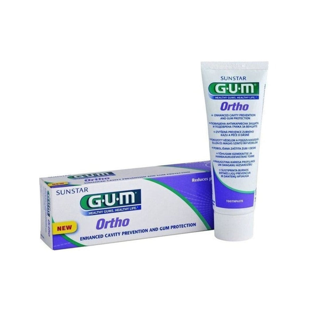 GUM ORTHO TOOTH PAST 75ML-3080