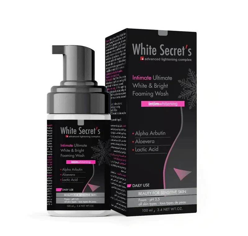 INTIMATE ULTIMATE WHITE &amp; BRIGHT GENTLE CLEANSING FOAMING