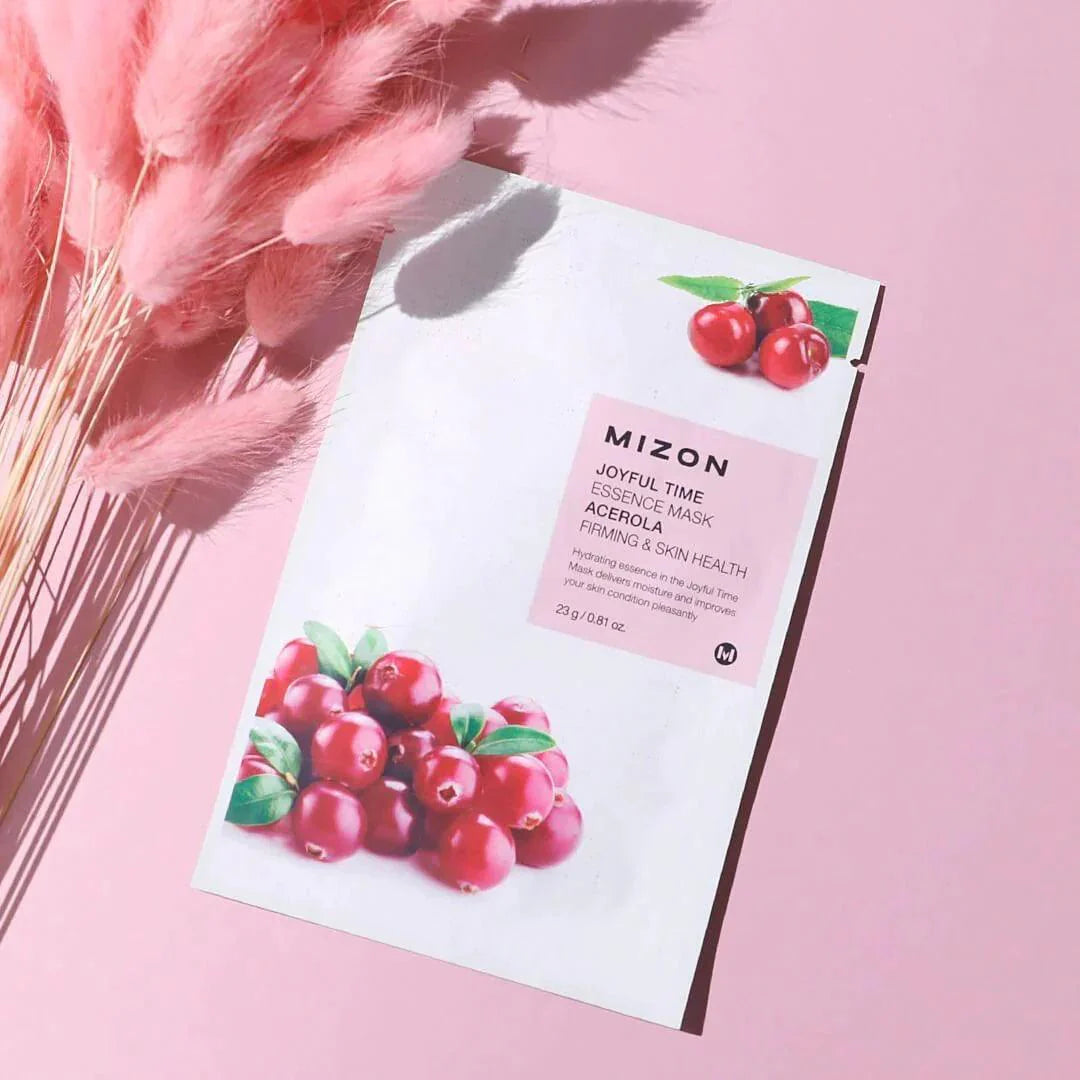 Mizon Face mask with strawberry vitamins