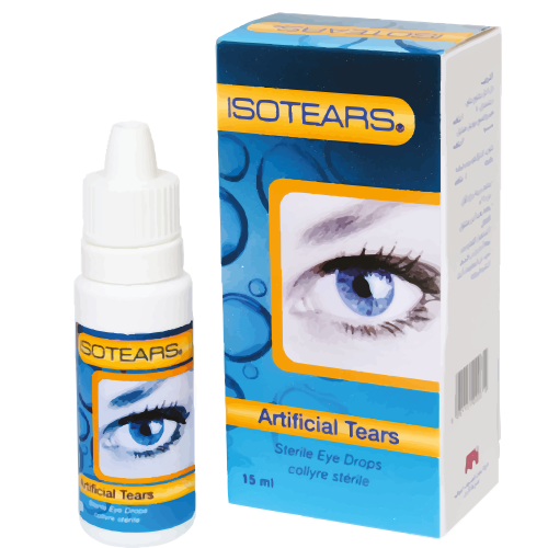 ايزوتيرز - قطرات مرطبة ومعقمة للعين - 15 مل